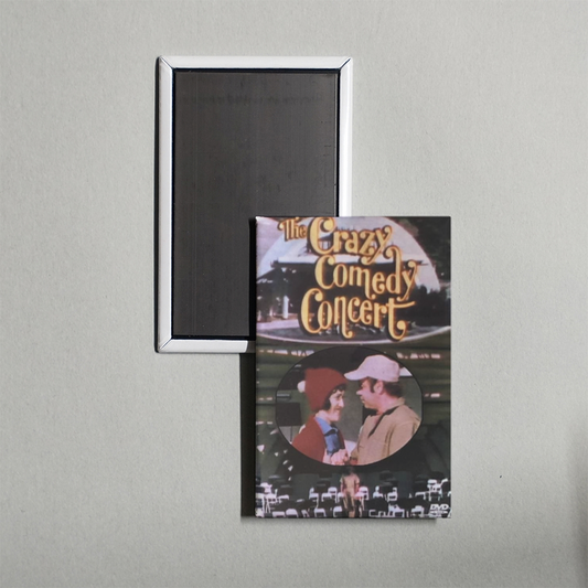 The Crazy Comedy Concert Mini Movie Fridge Magnet