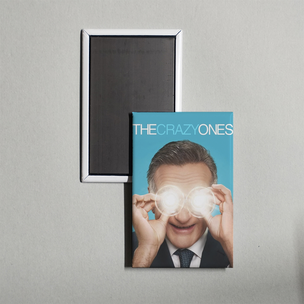 The Crazy Ones TV Show Fridge Magnet