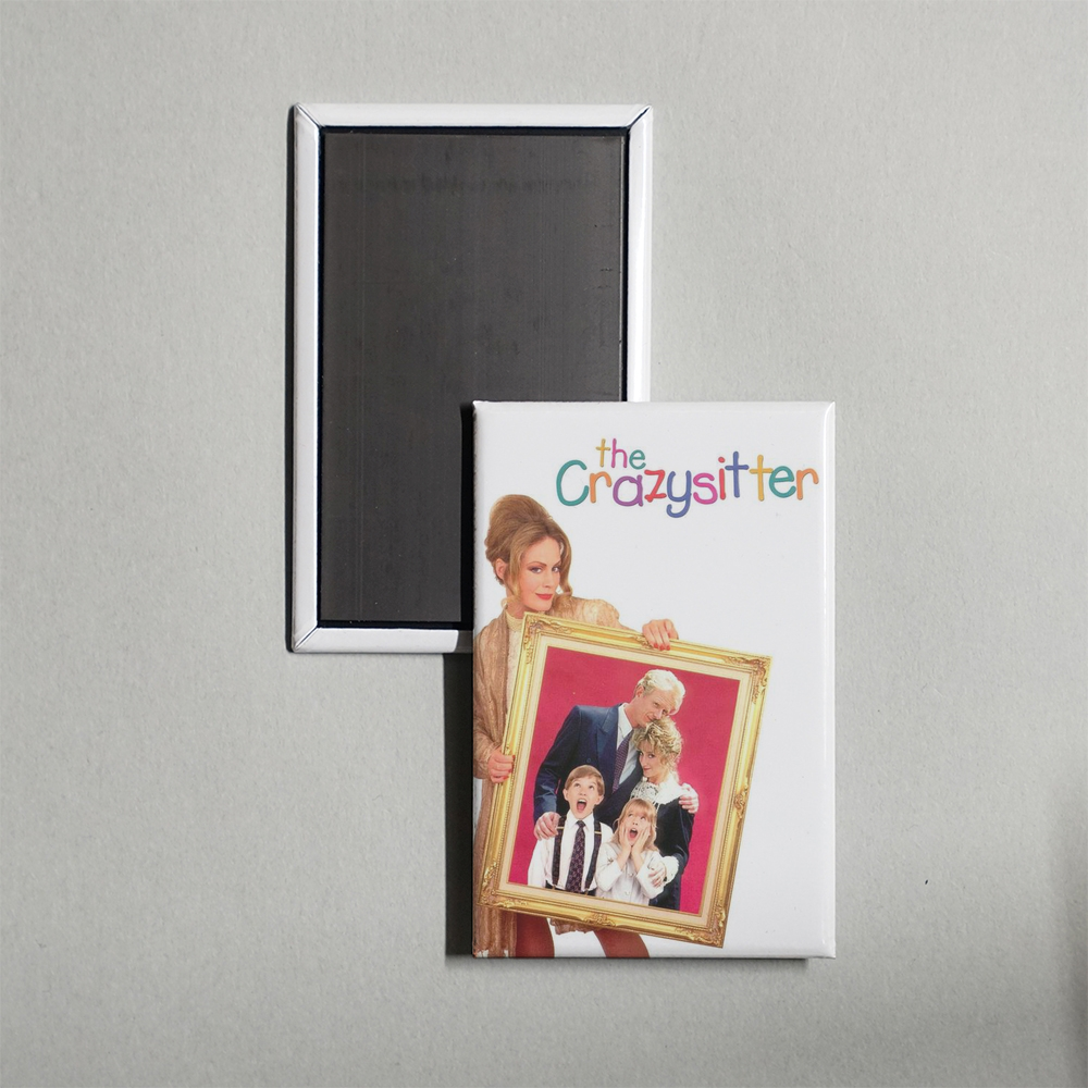 The Crazysitter Mini Movie Fridge Magnet