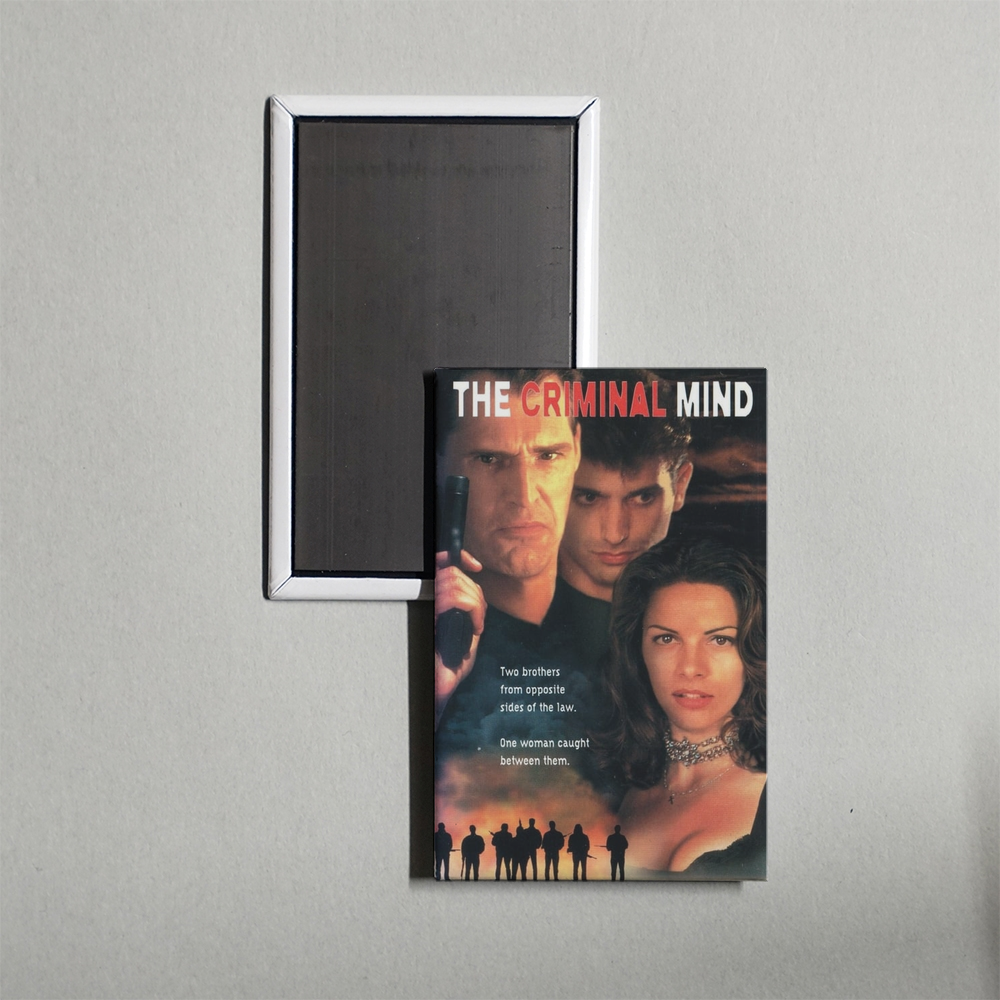 The Criminal Mind Mini Movie Fridge Magnet