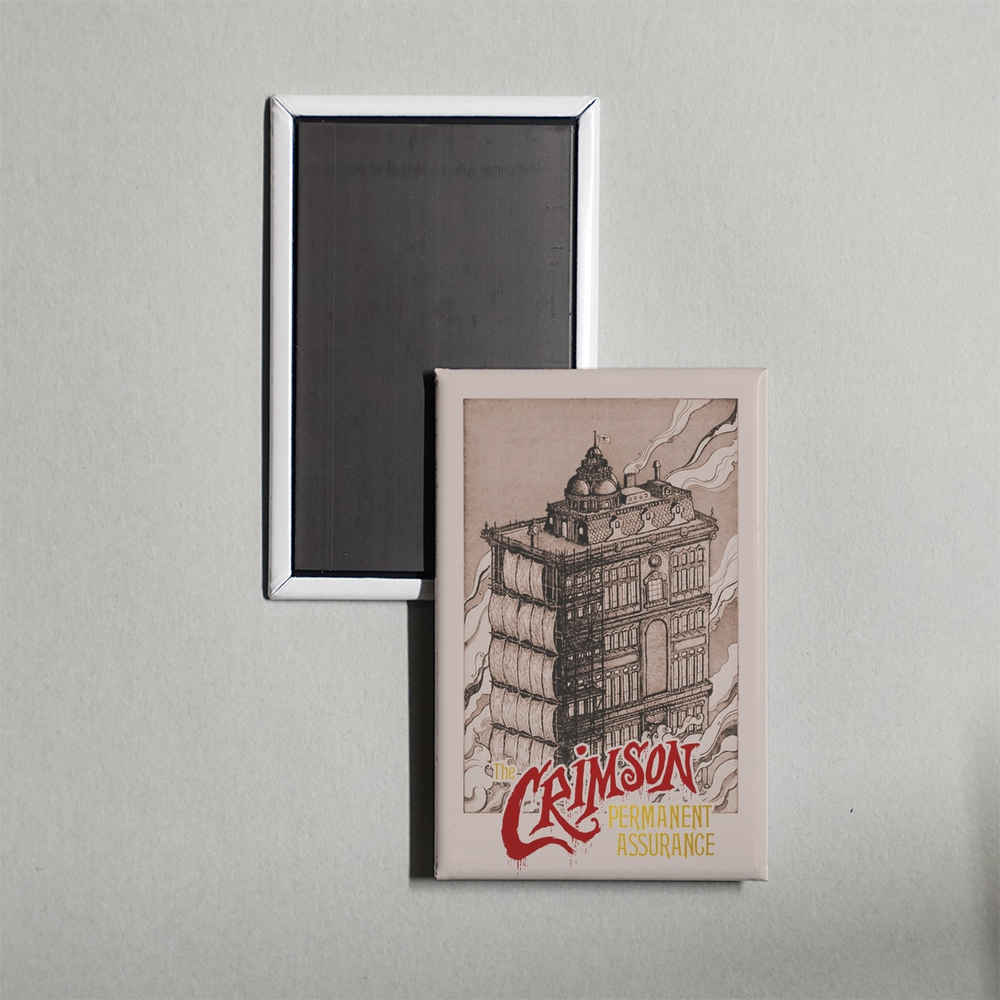 The Crimson Permanent Assurance Mini Movie Fridge Magnet