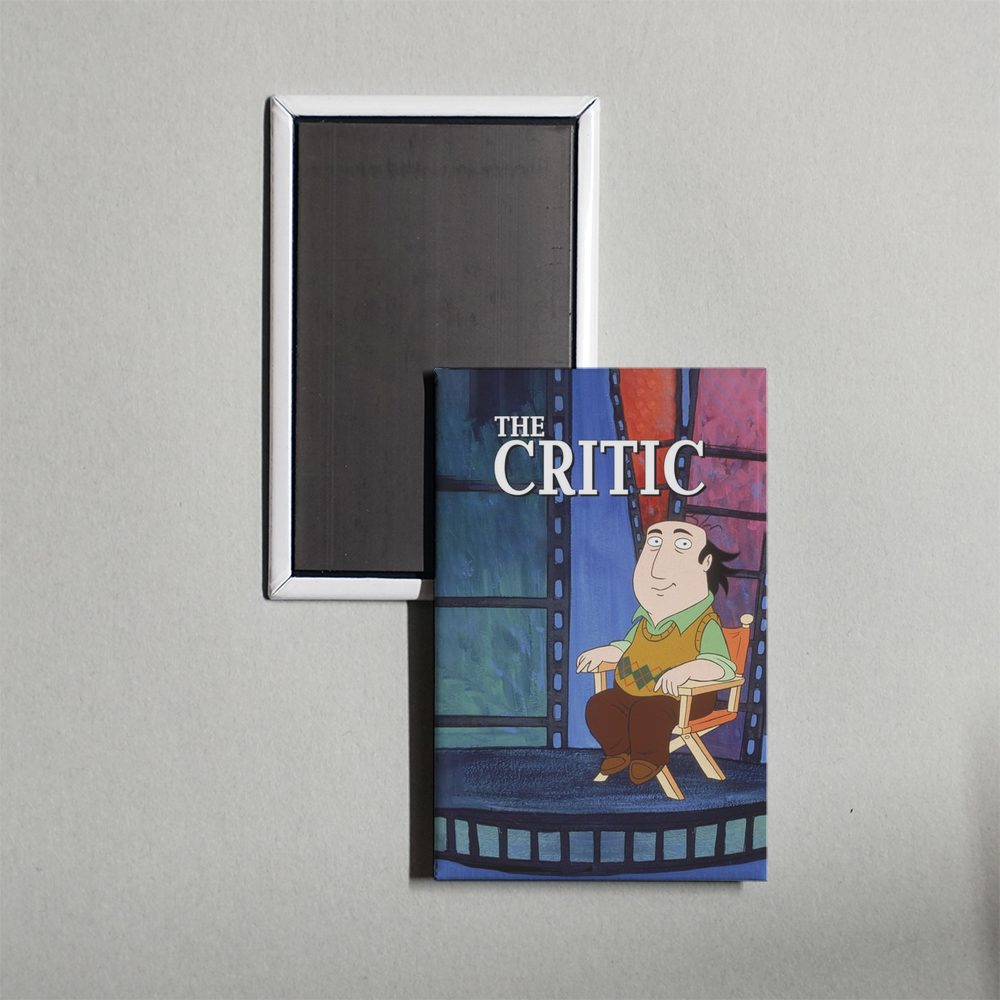 The Critic TV Show Fridge Magnet