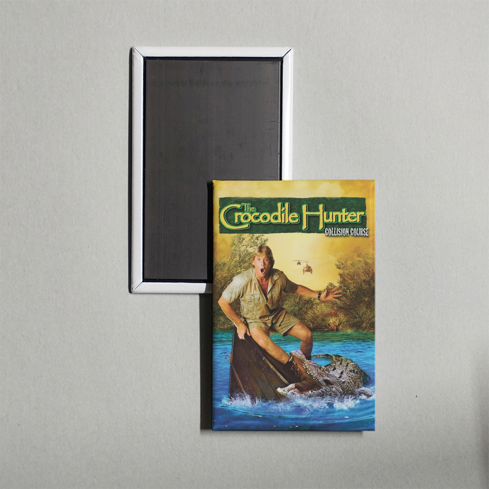 The Crocodile Hunter Collision Course Mini Movie Fridge Magnet