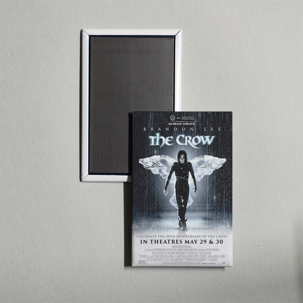 The Crow [1994] Anniversary Edition Mini Movie Fridge Magnet