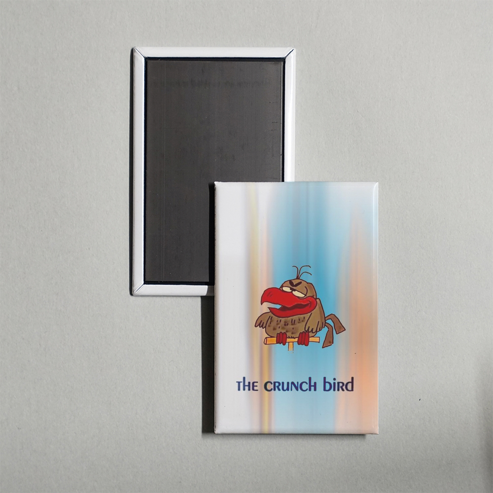 The Crunch Bird Mini Movie Fridge Magnet