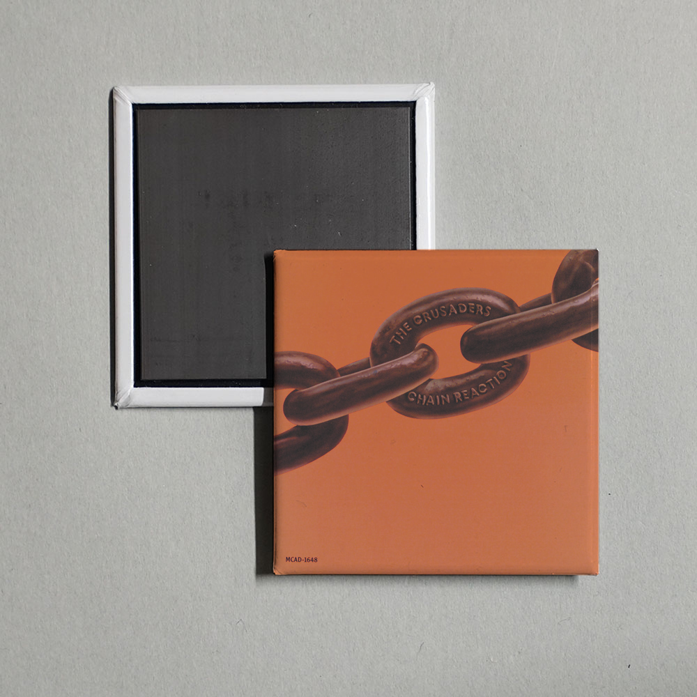 The Crusaders - Chain Reaction Album Cover Fridge Magnet