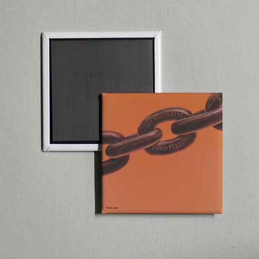 The Crusaders - Chain Reaction Album Cover Fridge Magnet