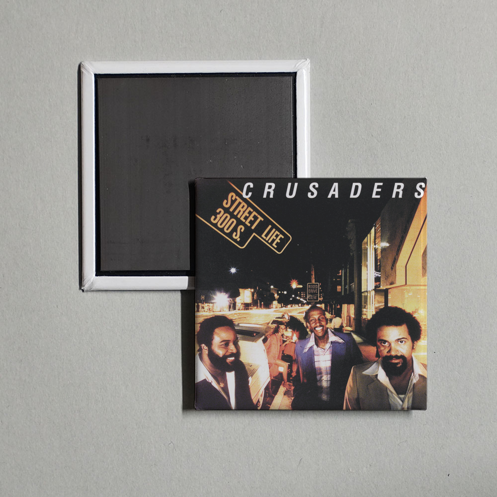 The Crusaders - Street Life Album Cover Fridge Magnet