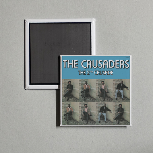 The Crusaders - The 2nd Crusade Album Cover Fridge Magnet