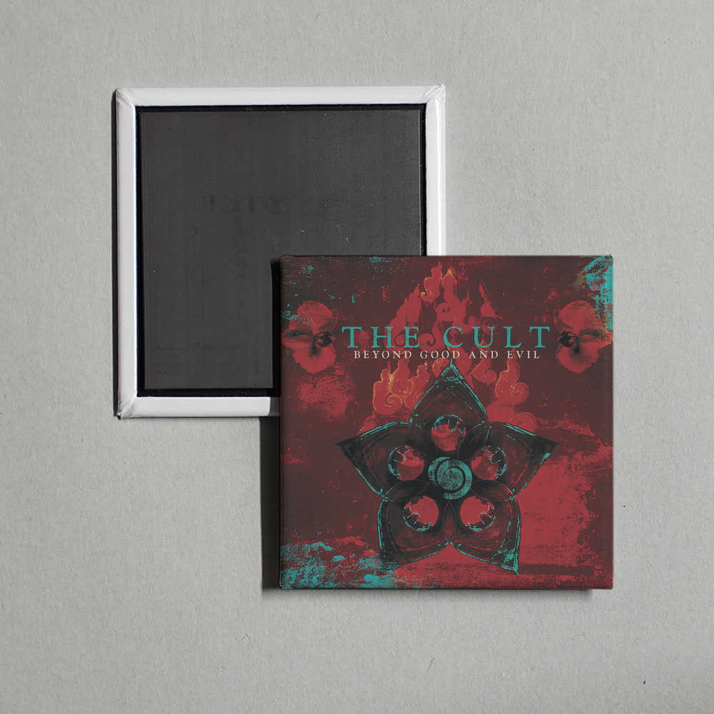 The Cult - Beyond Good and Evil Album Cover Fridge Magnet
