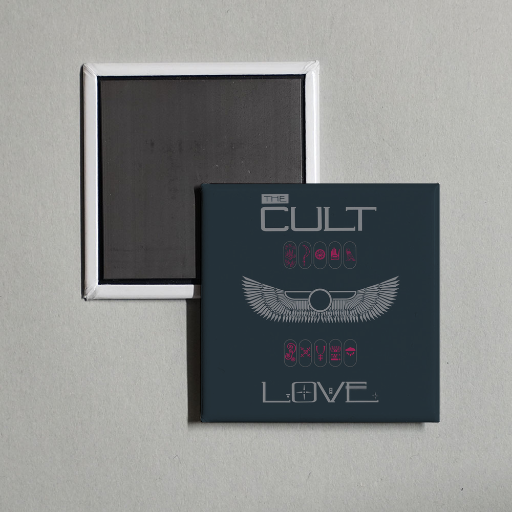 The Cult - Love Album Cover Fridge Magnet