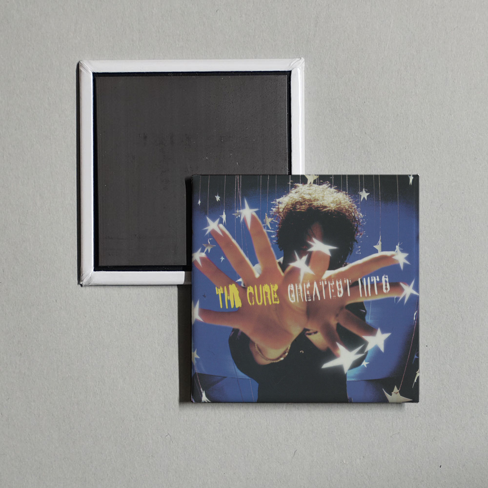 The Cure - Greatest Hits Album Cover Fridge Magnet