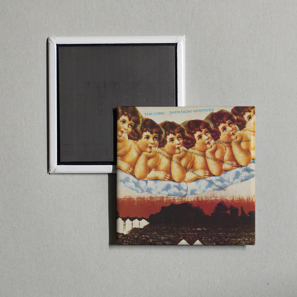 The Cure - Japanese Whispers Album Cover Fridge Magnet