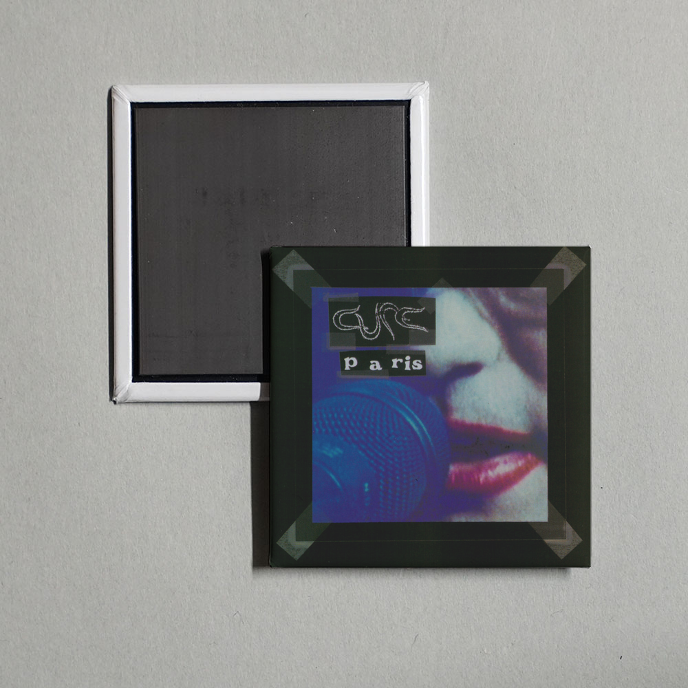 The Cure - Paris (Live) Album Cover Fridge Magnet