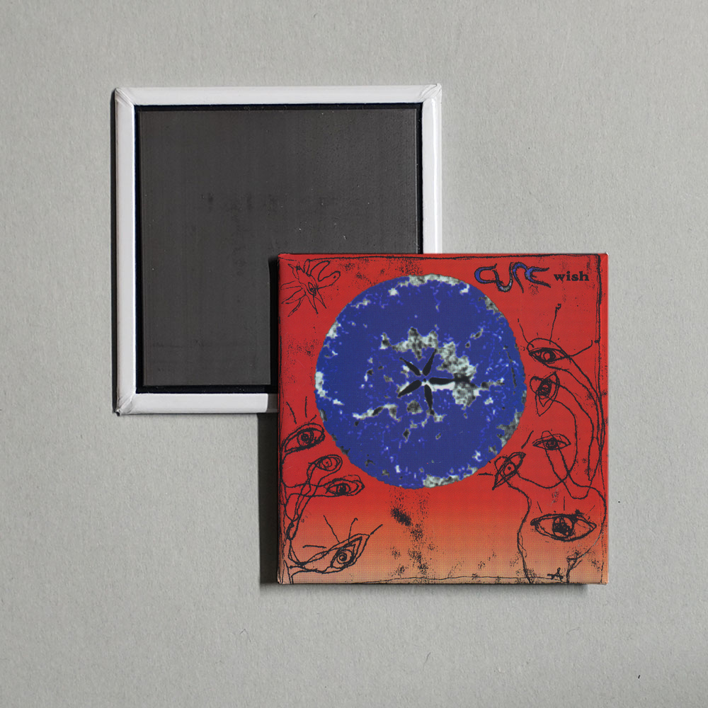 The Cure - Wish Album Cover Fridge Magnet