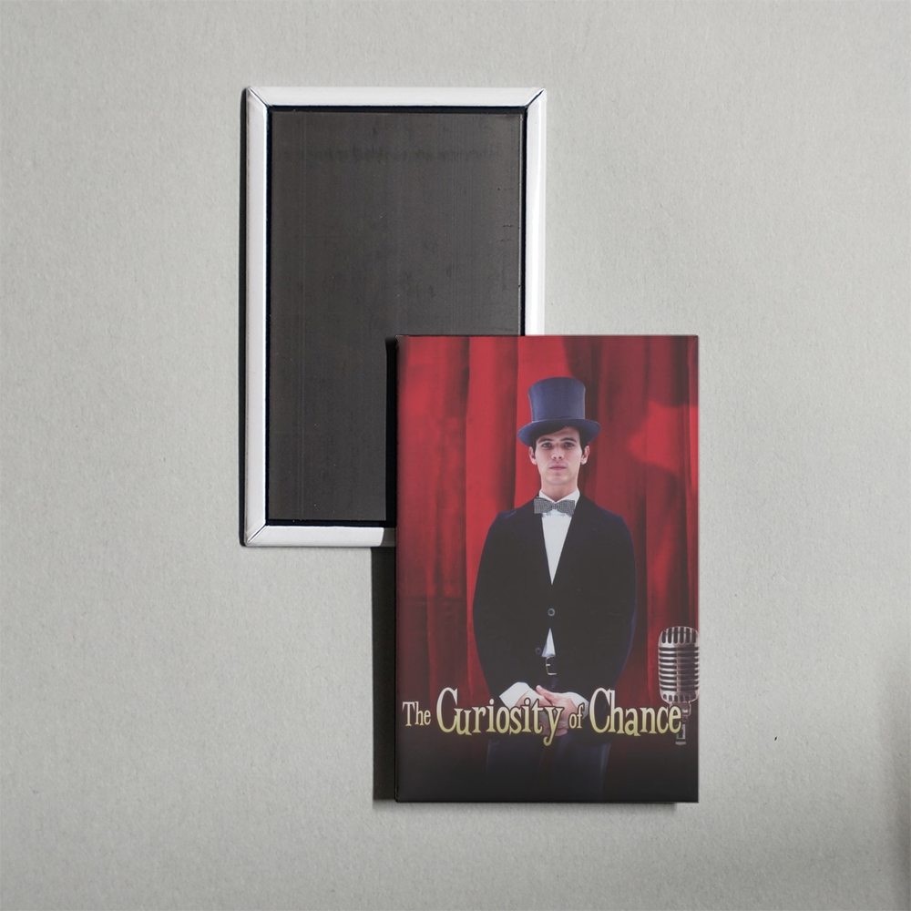 The Curiosity of Chance Mini Movie Fridge Magnet