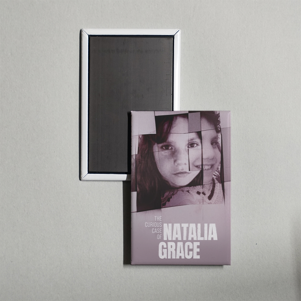 The Curious Case of Natalia Grace TV Show Fridge Magnet