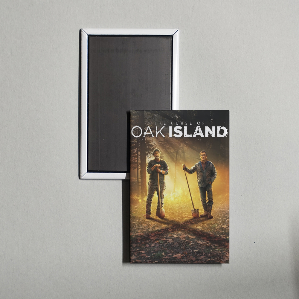 The Curse of Oak Island TV Show Fridge Magnet