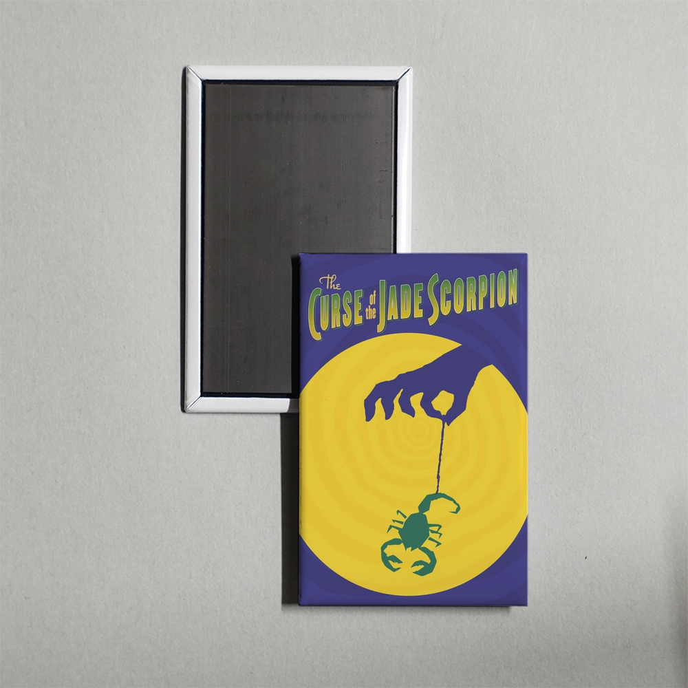 The Curse of the Jade Scorpion Mini Movie Fridge Magnet