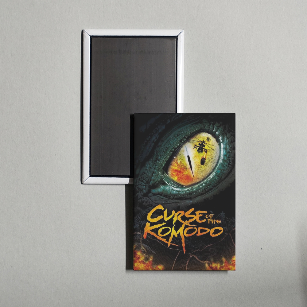 The Curse of the Komodo Mini Movie Fridge Magnet