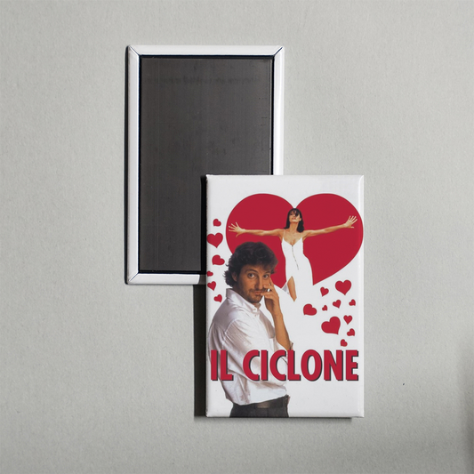 The Cyclone Mini Movie Fridge Magnet