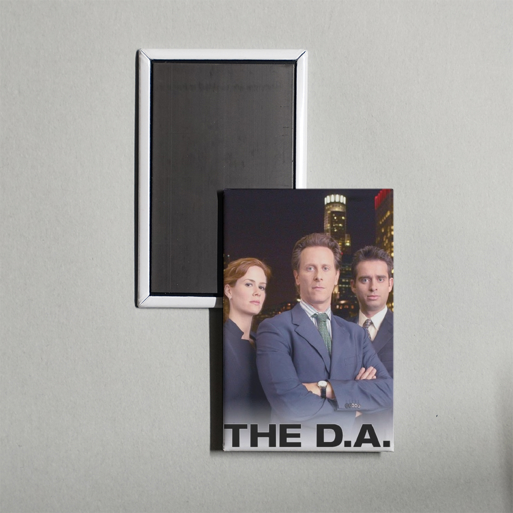 The D.A. TV Show Fridge Magnet