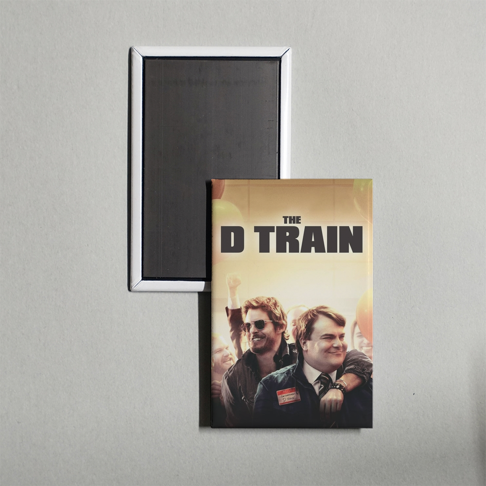 The D Train Mini Movie Fridge Magnet
