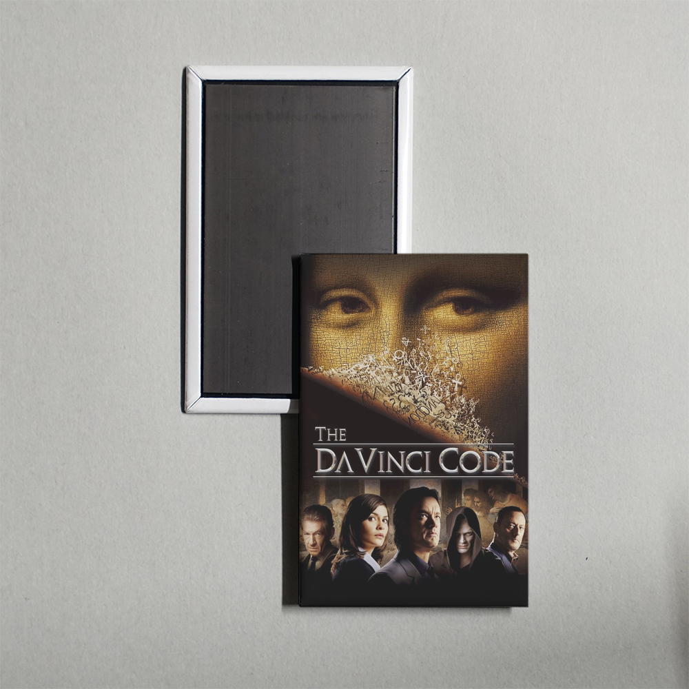 The Da Vinci Code Mini Movie Fridge Magnet