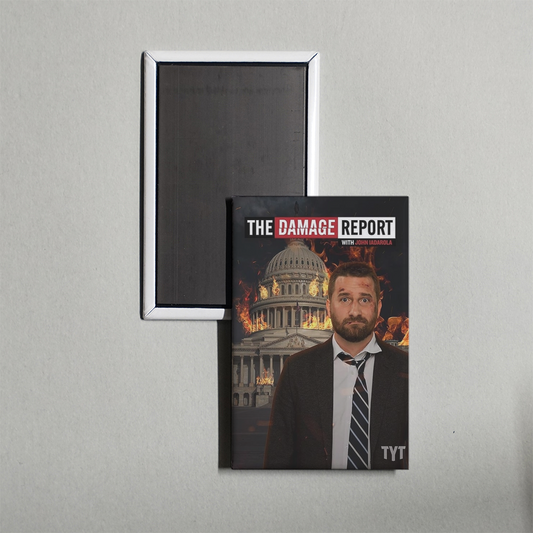 The Damage Report with John Iadarola TV Show Fridge Magnet