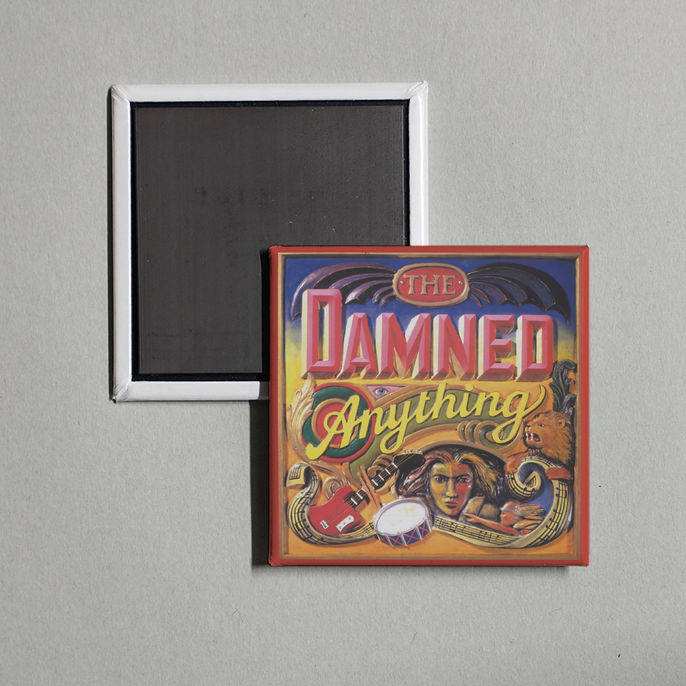 The Damned - Anything Album Cover Fridge Magnet