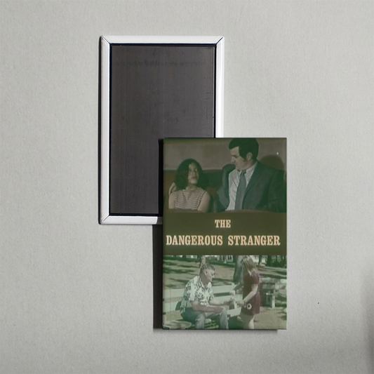 The Dangerous Stranger Mini Movie Fridge Magnet