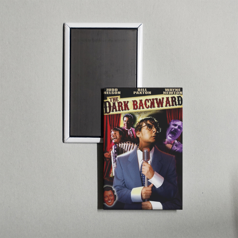 The Dark Backward Mini Movie Fridge Magnet