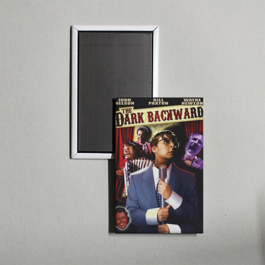The Dark Backward Mini Movie Fridge Magnet