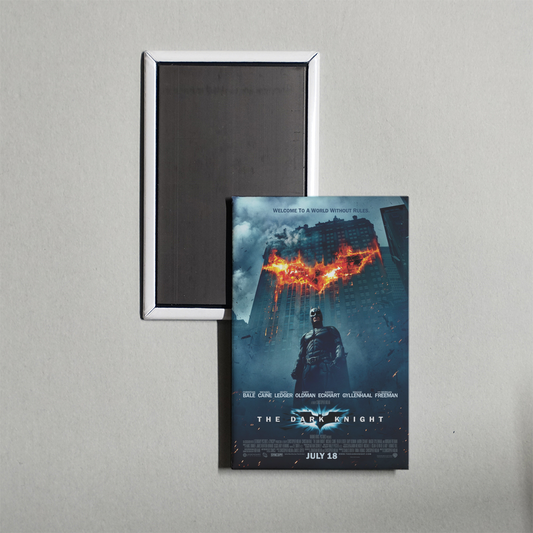 The Dark Knight B Mini Movie Fridge Magnet