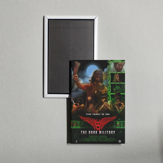 The Dark Military Mini Movie Fridge Magnet