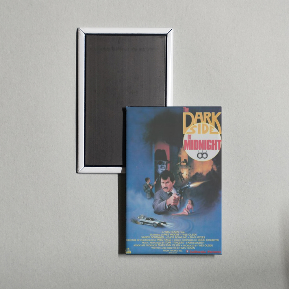 The Dark Side of Midnight Mini Movie Fridge Magnet