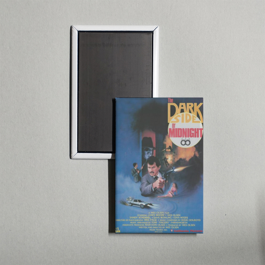 The Dark Side of Midnight Mini Movie Fridge Magnet