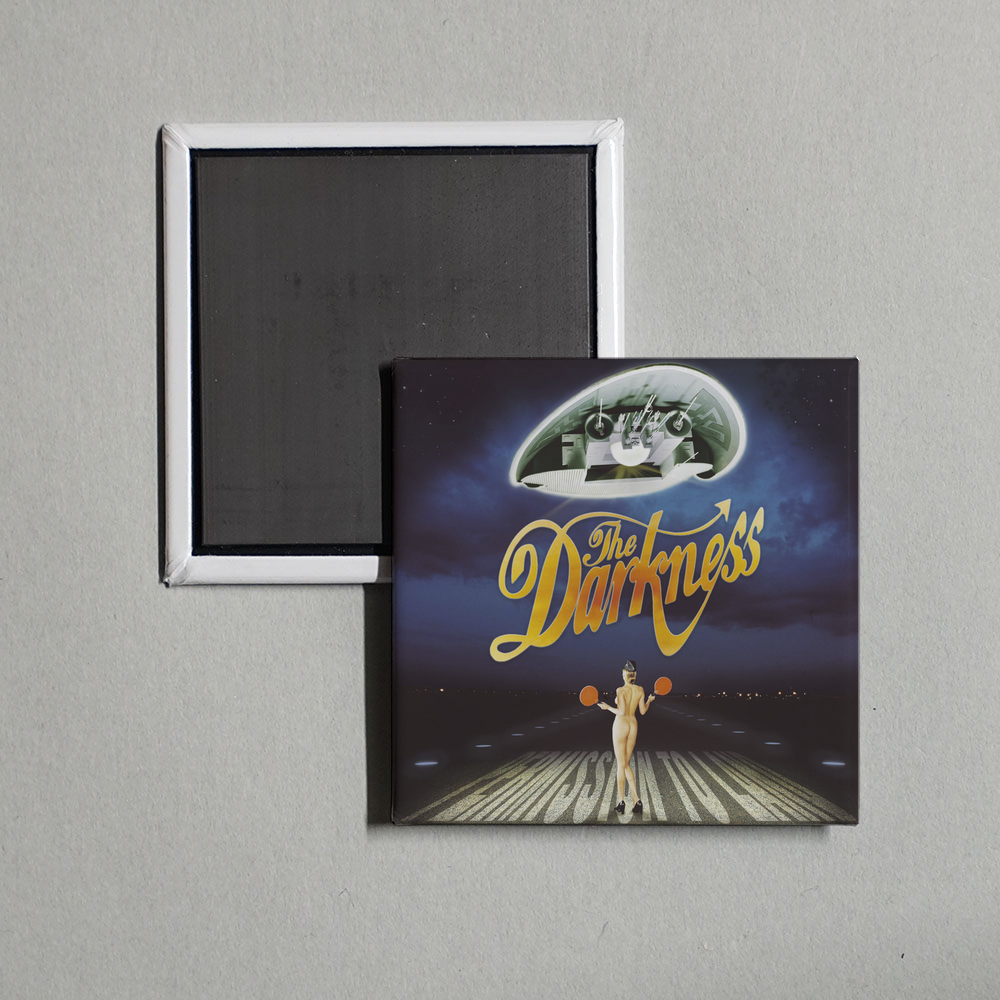 The Darkness - Permission to Land Album Cover Fridge Magnet