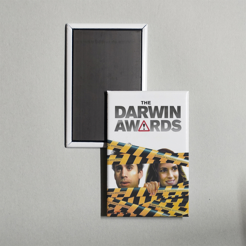 The Darwin Awards Mini Movie Fridge Magnet