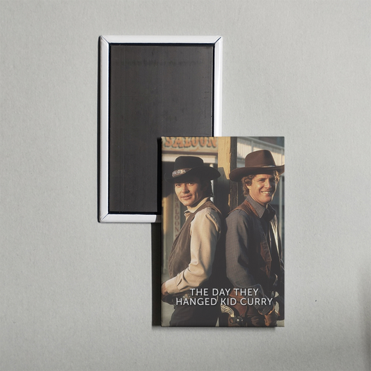 The Day They Hanged Kid Curry Mini Movie Fridge Magnet