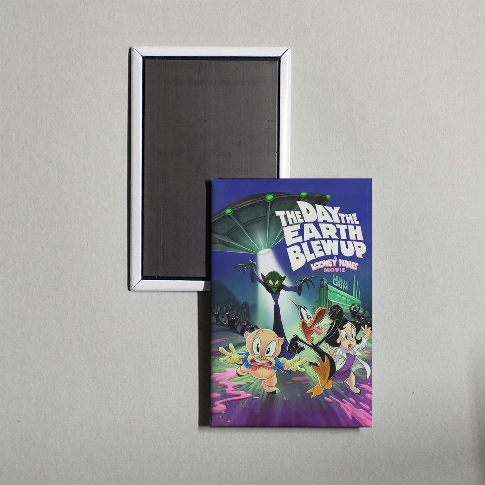 The Day the Earth Blew Up A Looney Tunes Movie Mini Movie Fridge Magnet