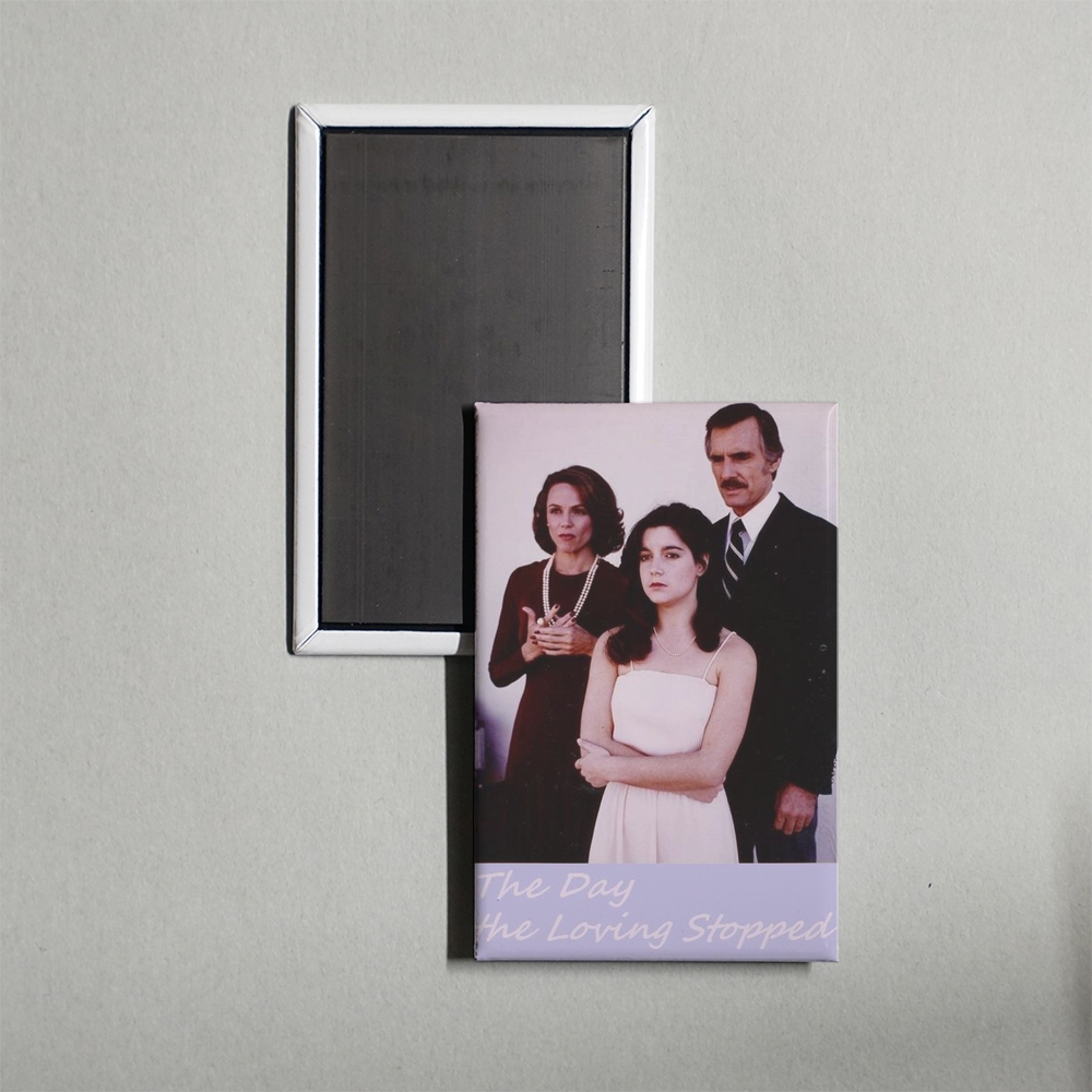 The Day the Loving Stopped Mini Movie Fridge Magnet