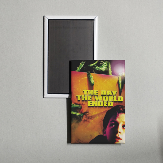 The Day the World Ended Mini Movie Fridge Magnet