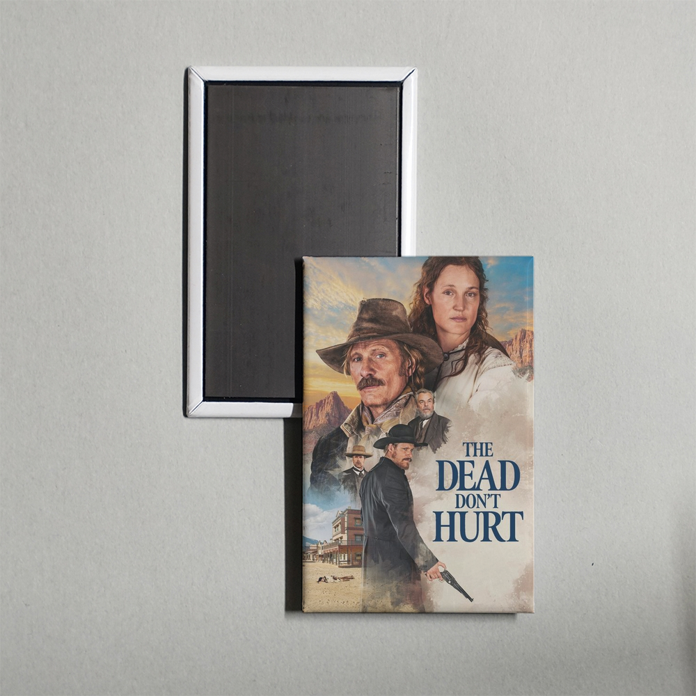 The Dead Don't Hurt Mini Movie Fridge Magnet