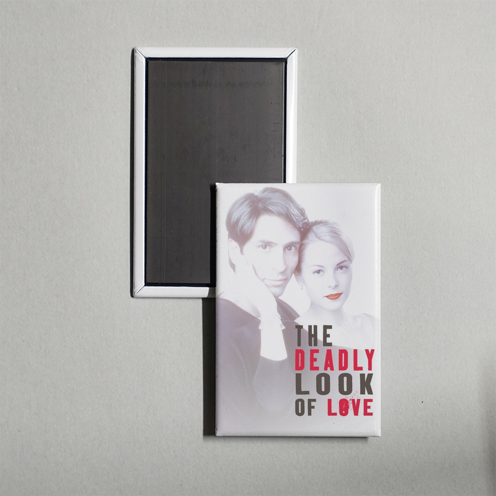The Deadly Look of Love Mini Movie Fridge Magnet