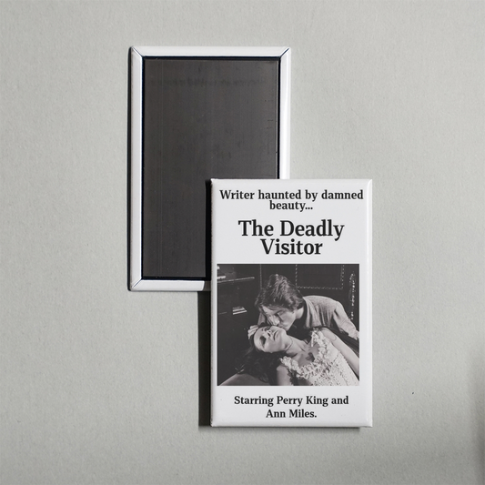 The Deadly Visitor Mini Movie Fridge Magnet