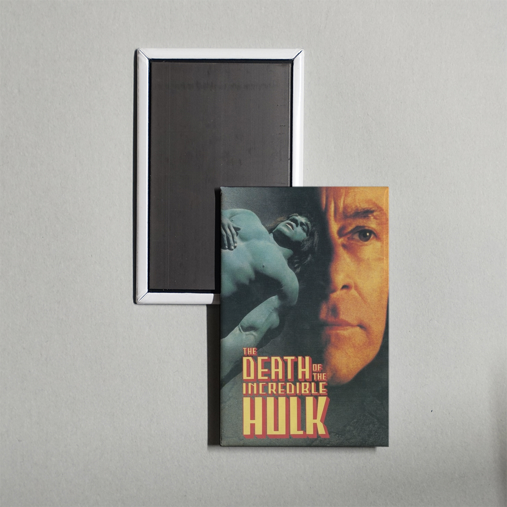 The Death of the Incredible Hulk Mini Movie Fridge Magnet