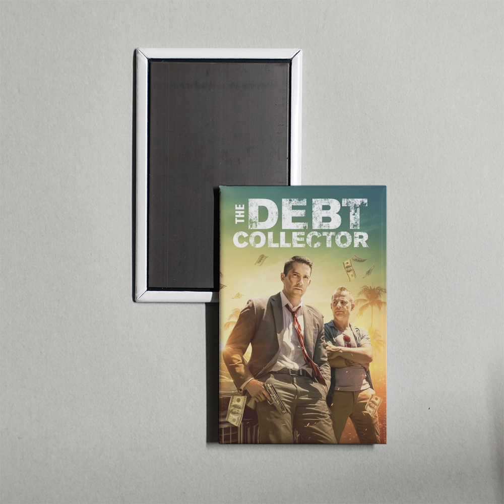 The Debt Collector Mini Movie Fridge Magnet