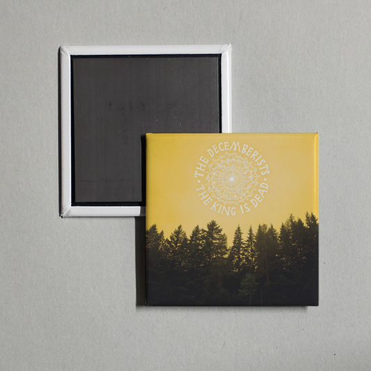 The Decemberists - The King Is Dead Album Cover Fridge Magnet
