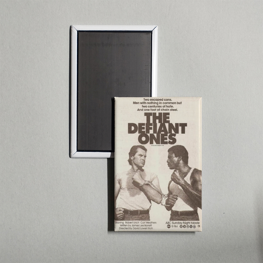 The Defiant Ones Mini Movie Fridge Magnet